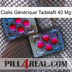 Cialis Générique Tadalafil 40 Mg 15